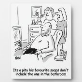 テレお気に入りのビが大騒ぎ。おもしろい フォトプラーク (正面)