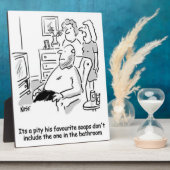 テレお気に入りのビが大騒ぎ。おもしろい フォトプラーク (側面)