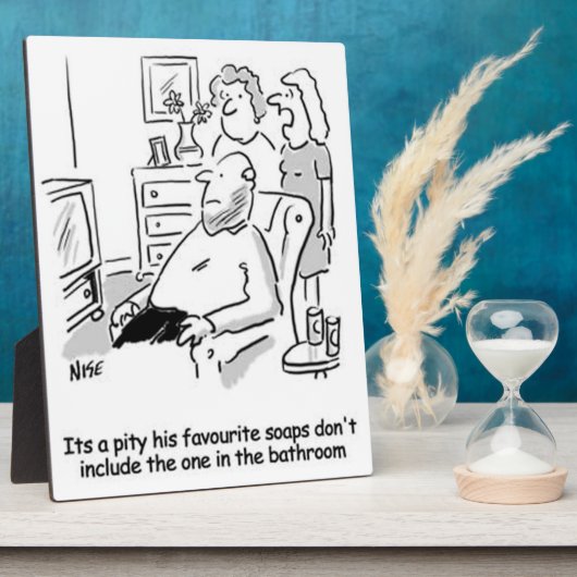 テレお気に入りのビが大騒ぎ。おもしろい フォトプラーク (側面)