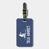 テレアディクト ラゲッジタグ (正面縦)