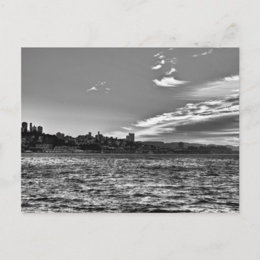 テレグラフヒルサンフランシスコCa ポストカード (正面)