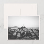 テレグラフヒル サンフランシスコ コイトタワー ポストカード (正面/裏面)