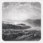 テレグラフ・ヒルからのゴールデンゲート スクエアシール (正面)