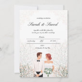 テレグラム "夢のウェディング" 招待状 (正面)