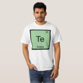 テレサ 名前 化学元素 周期表 Tシャツ (正面フル)
