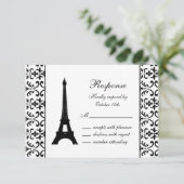 テレスパリRSVP （白） 出欠カード (スタンド正面)