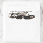 テレックスAC100-4L 長方形シール (バッグ)