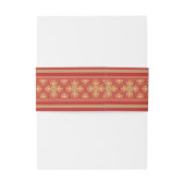 テレットクロスペンダント 招待状ベリーバンド (裏面例)