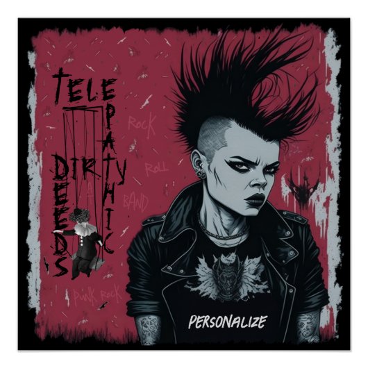 テレパシーの汚い行い彼女得は見た目だクール ポスター (正面)