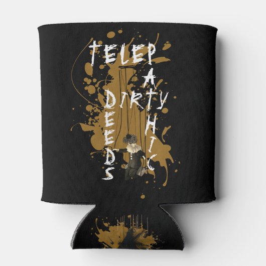 テレパシー汚い行為ロックアンドロールマインドゲーム 缶クーラー (裏面)