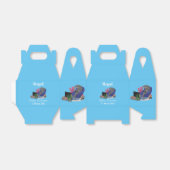 テレビおもしろいアニメを見ているサメ フェイバーボックス (折り畳みなし)