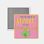 テレビおもしろい引用文「Babs」 マグネット (正面/裏面)