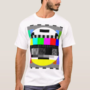 テレビが映らないイラスト（レトロ） Tシャツ