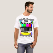 テレビが映らないイラスト(レトロ) Tシャツ (正面フル)
