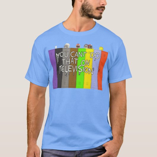 テレビではできないこと ロッカールーム ガールフレンド Tシャツ (正面)