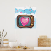 テレビで愛する ポスター (キッチン)