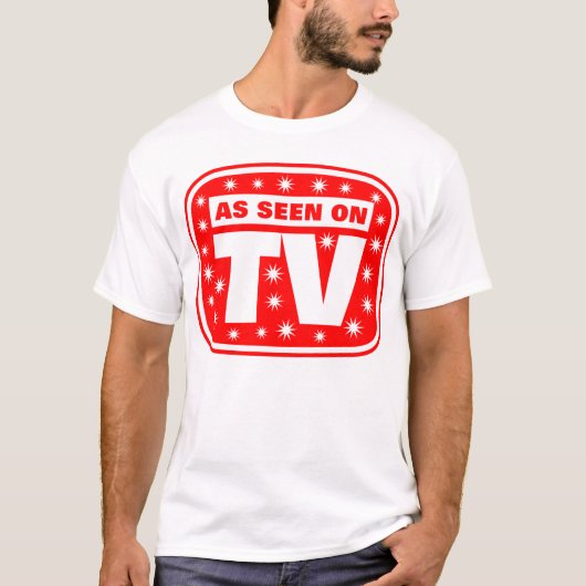 テレビで見る通り – CH 2 With Snow Stars カスタマイズ - Tシャツ (正面)