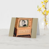 テレビに出演しているユーザー カード (黄色い花)