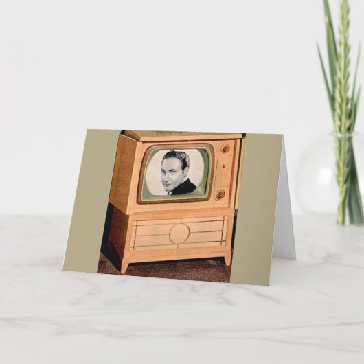 テレビに出演しているユーザー カード (正面)