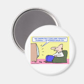 テレビのスポンサーが救済措置を取った マグネット (正面/裏面)