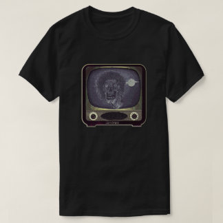 テレビのゾンビ – 金ゴールド Tシャツ