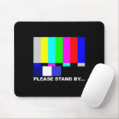 テレビのテストパターンの許可を得る マウスパッド (マウス)