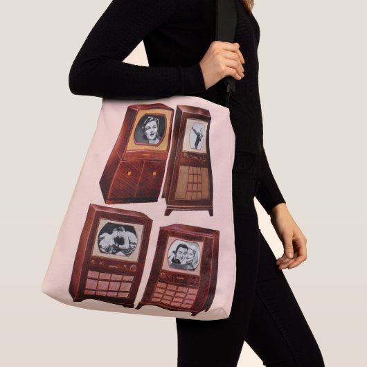 テレビの内容 クロスボディバッグ (クローズアップ)