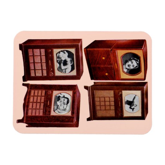 テレビの内容 マグネット (横)