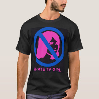 テレビの女の子のシャツが大嫌い Tシャツ