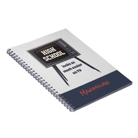 テレビの引用文クールには高校生がおもしろい多い ノートブック (右側)