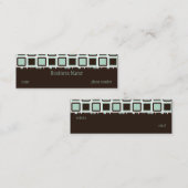 テレビの細い名刺 スキニー名刺 (正面/裏面)