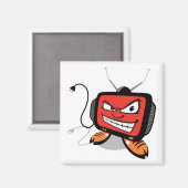 テレビは悪!! マグネット (正面/裏面)