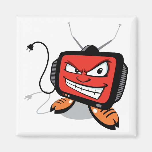 テレビは悪!! マグネット (正面)