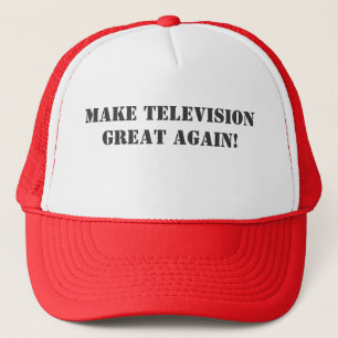 テレビを素晴らしく再度させて下さい! キャップ