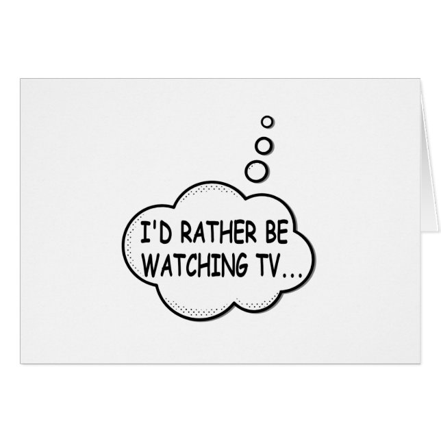 テレビを見たい (正面横)