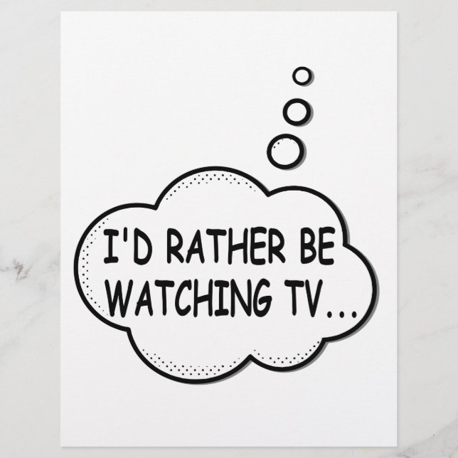テレビを見たい (正面)