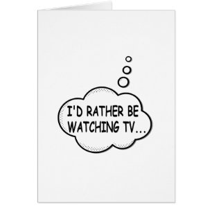 テレビを見たい