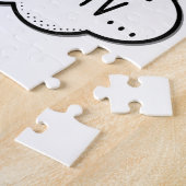 テレビを見たい ジグソーパズル (側面)