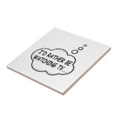 テレビを見たい タイル (側面)