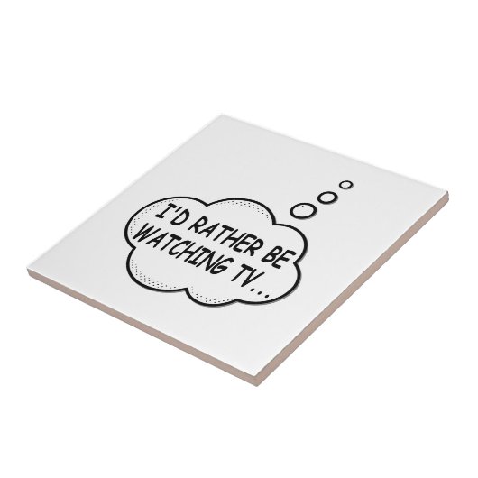 テレビを見たい タイル (側面)