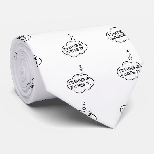 テレビを見たい ネクタイ (ロール)