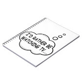 テレビを見たい ノートブック (左側)