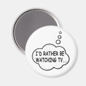 テレビを見たい マグネット (正面/裏面)