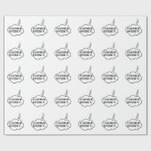 テレビを見たい ラッピングペーパー (フラット)