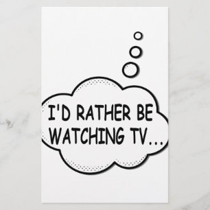 テレビを見たい 便箋