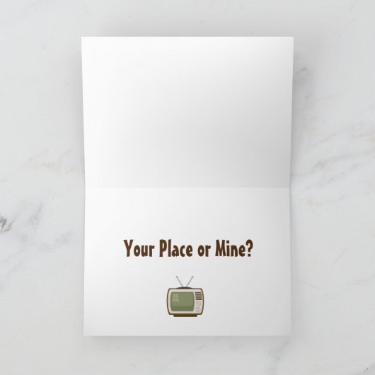 テレビを見よう カード (内部)