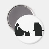 テレビを見る マグネット (正面/裏面)