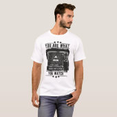 テレビを見る Tシャツ (正面フル)