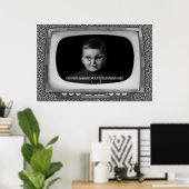 テレビを調整しない ポスター (ホームオフィス)