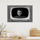 テレビを調整しない ポスター (キッチン)